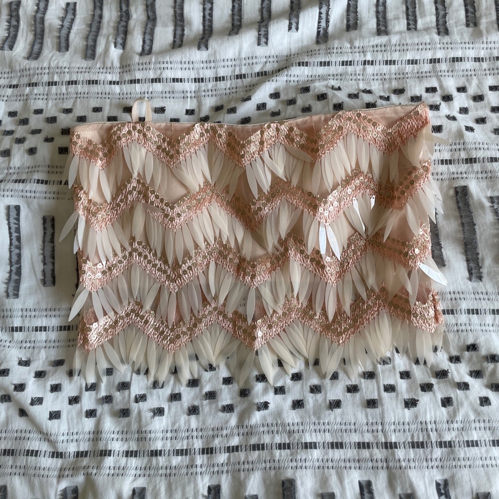 Fashion Nova Sequin Tube Top